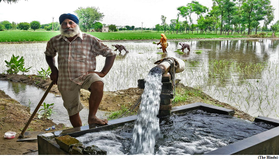 Three-fourths of India&rsquo;s irrigation sources run on electricity: study (GS Paper 3, Economy)