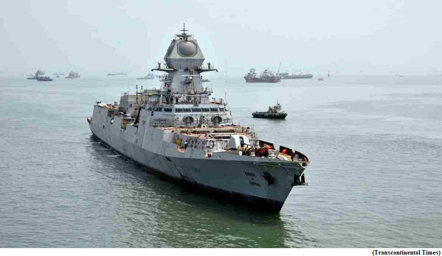 Indian Navy &lsquo;Imphal&rsquo; sails for maiden sea trials (GS Paper 3, Defence)